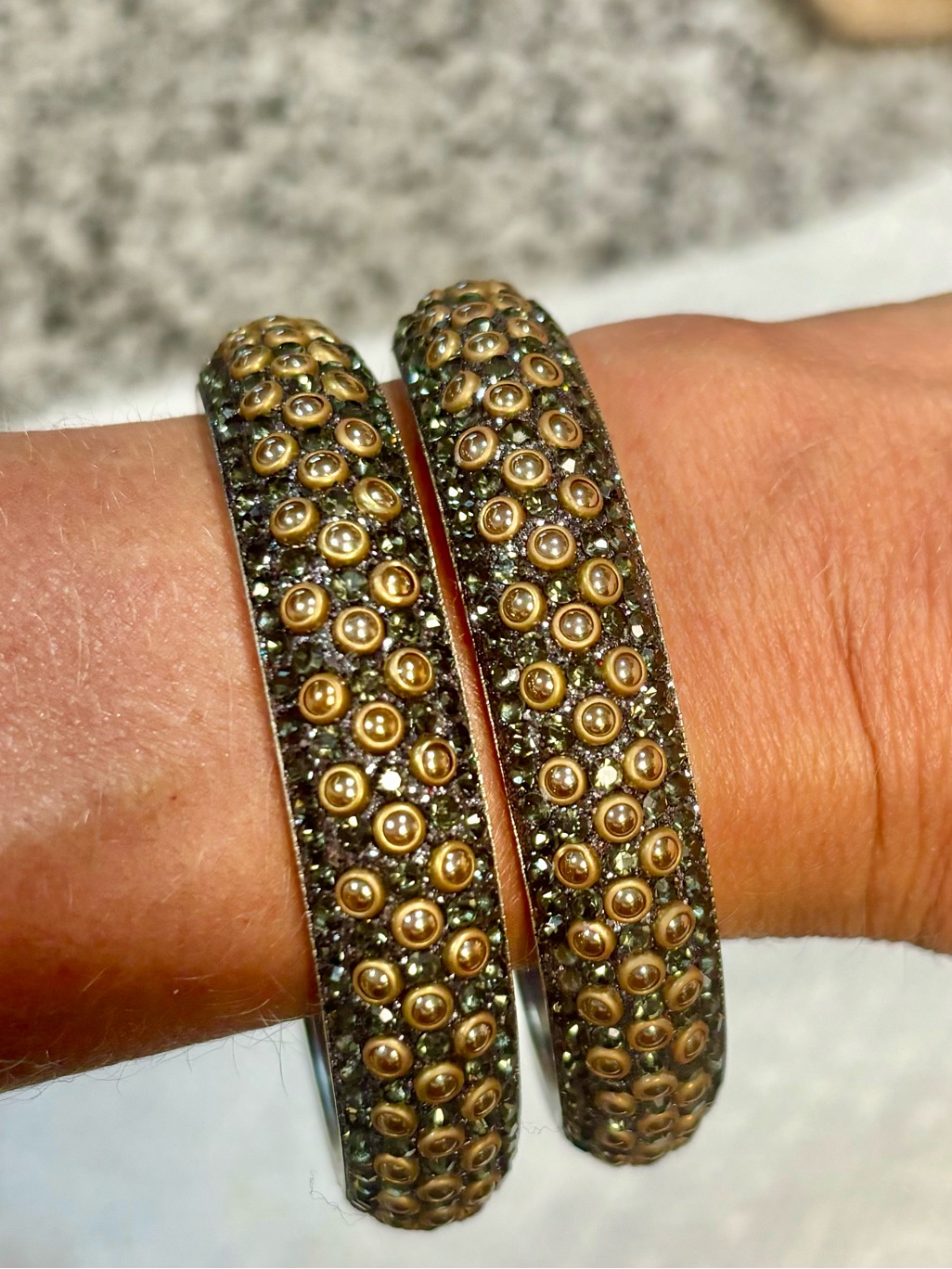 2 Sparkly Bangles